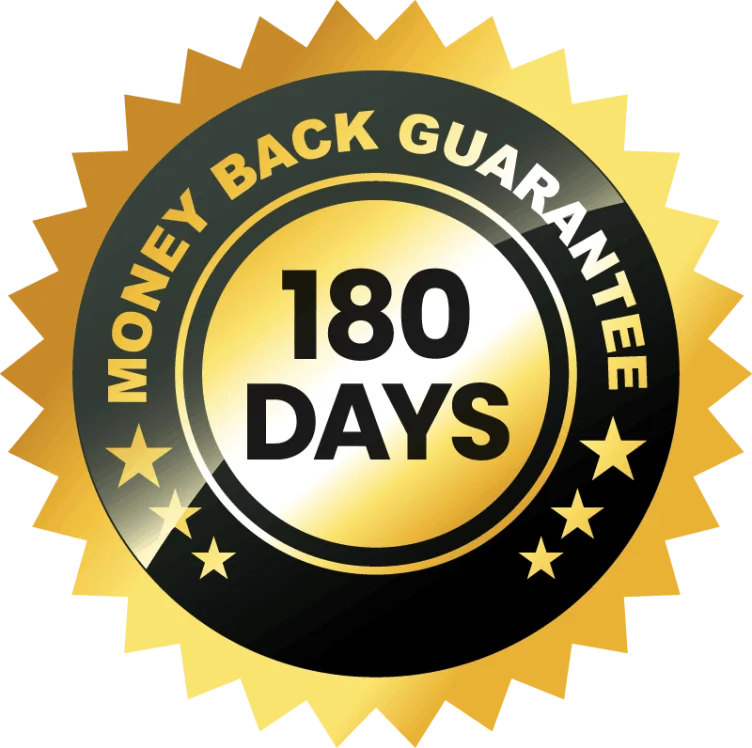 biodentex 180 days money back guarantee
