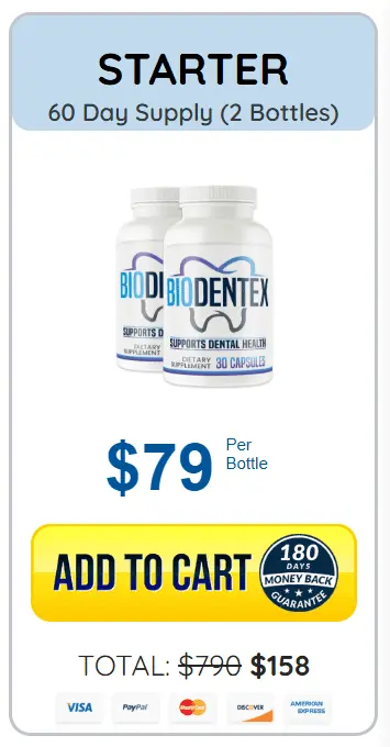 biodentex 2 bottles price